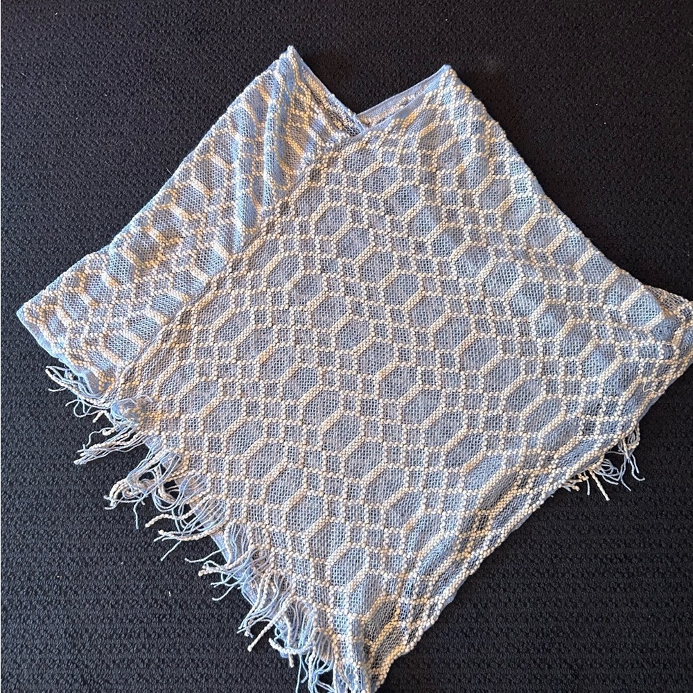 Fringed Poncho - Picture 2 of 3